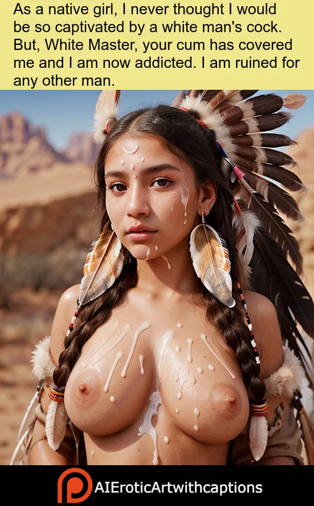 Bleached Native American Women Volume 77 - Image 23