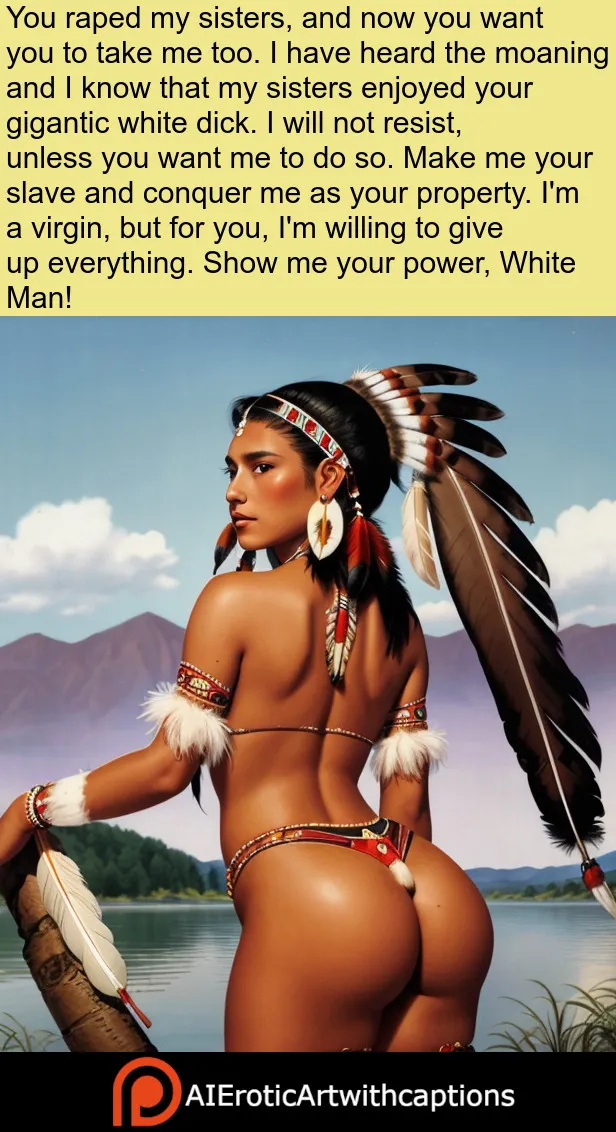 Bleached Native American Women Volume 77 - Image 31