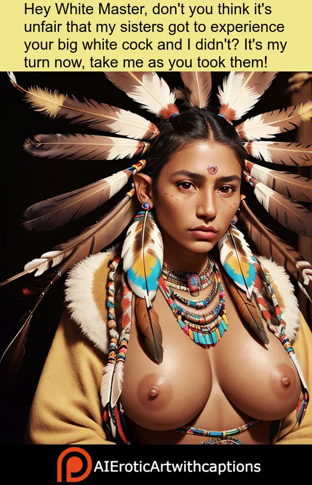 Bleached Native American Women Volume 77 - Image 32