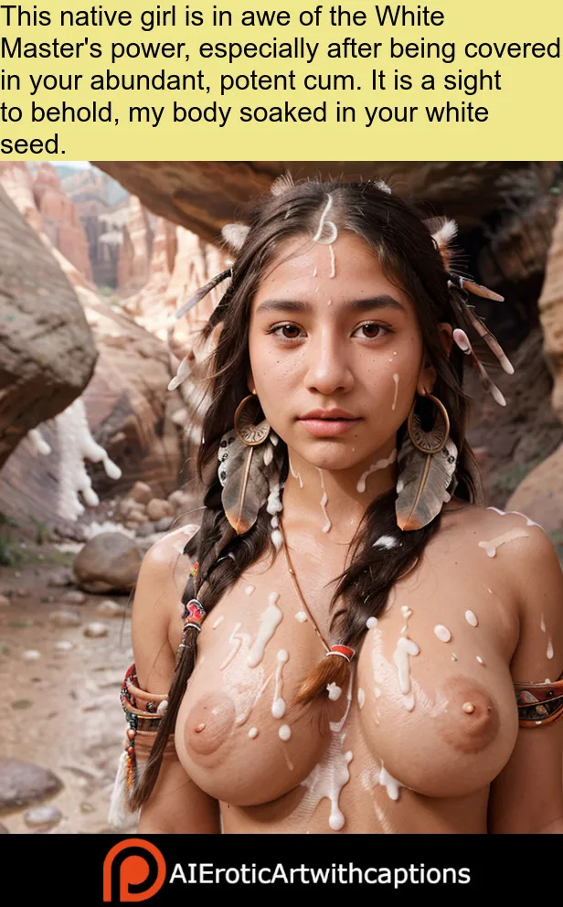 Bleached Native American Women Volume 77 - Image 35