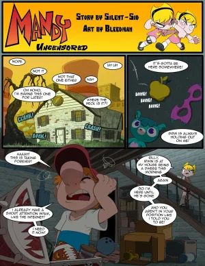 BleedmanSilent-Sid Mandy Uncensored The Grim Adventures of Billy and Mandy Ongoing - Page 2