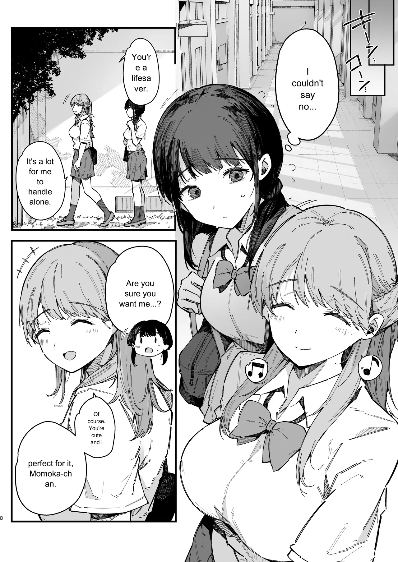 BlossomSphere Sakurayu Hal A story about a shy childhood friend who cant say no and ends up being put in charge of handling sexual needs. English MTL Digital - Image 7
