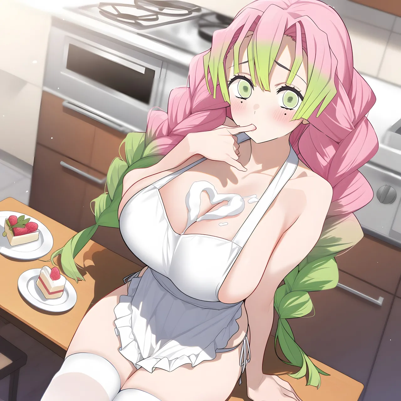 BlueBird Kanroji Mitsuri apron - Image 14