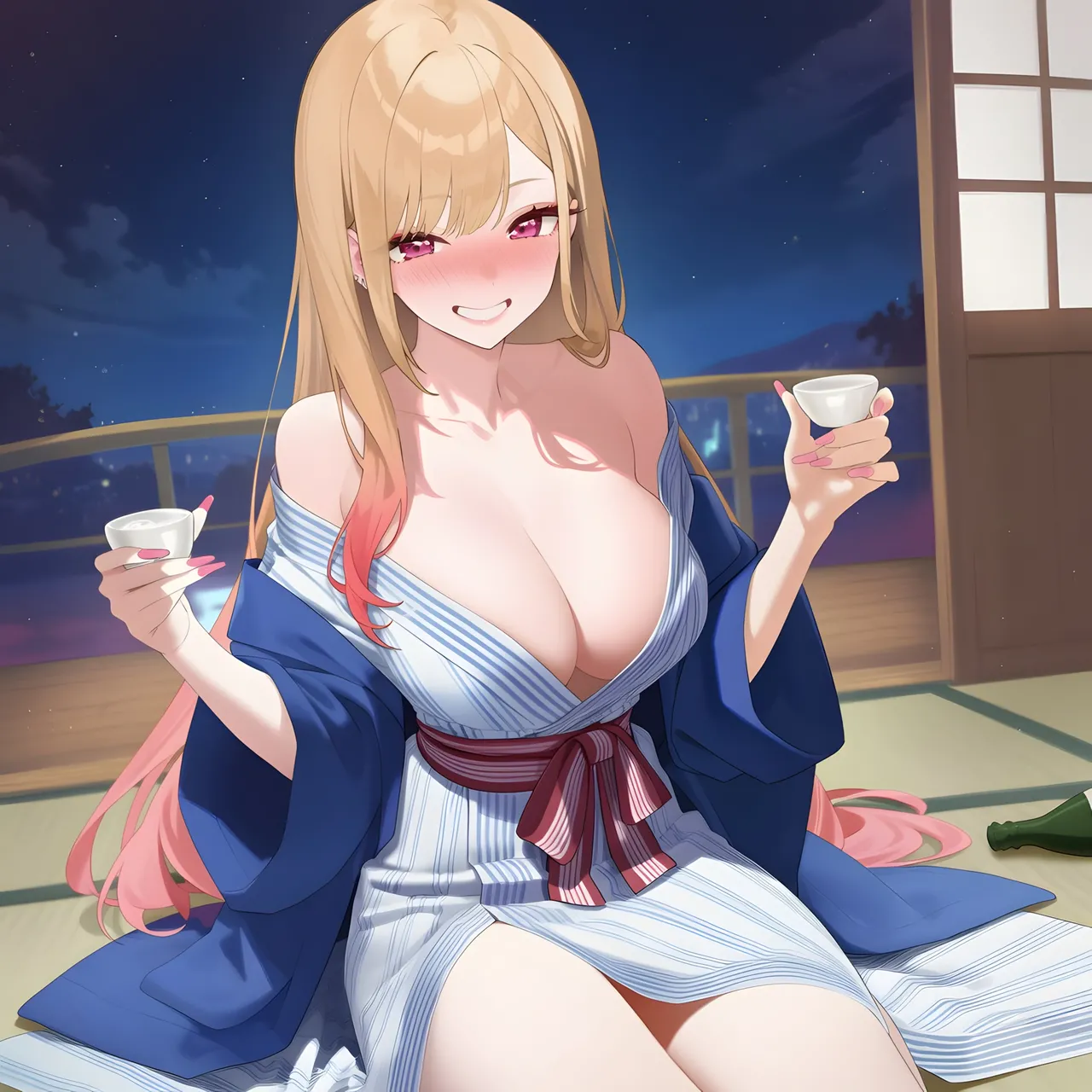 BlueBird Kitagawa Marin drunk - Image 15