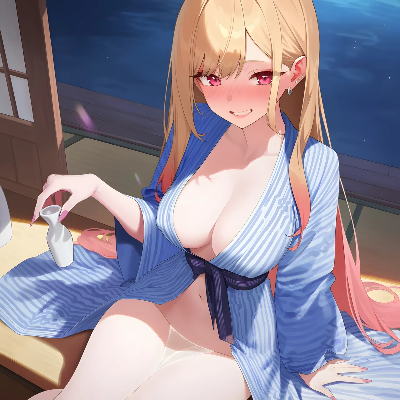 BlueBird Kitagawa Marin drunk - Image 45