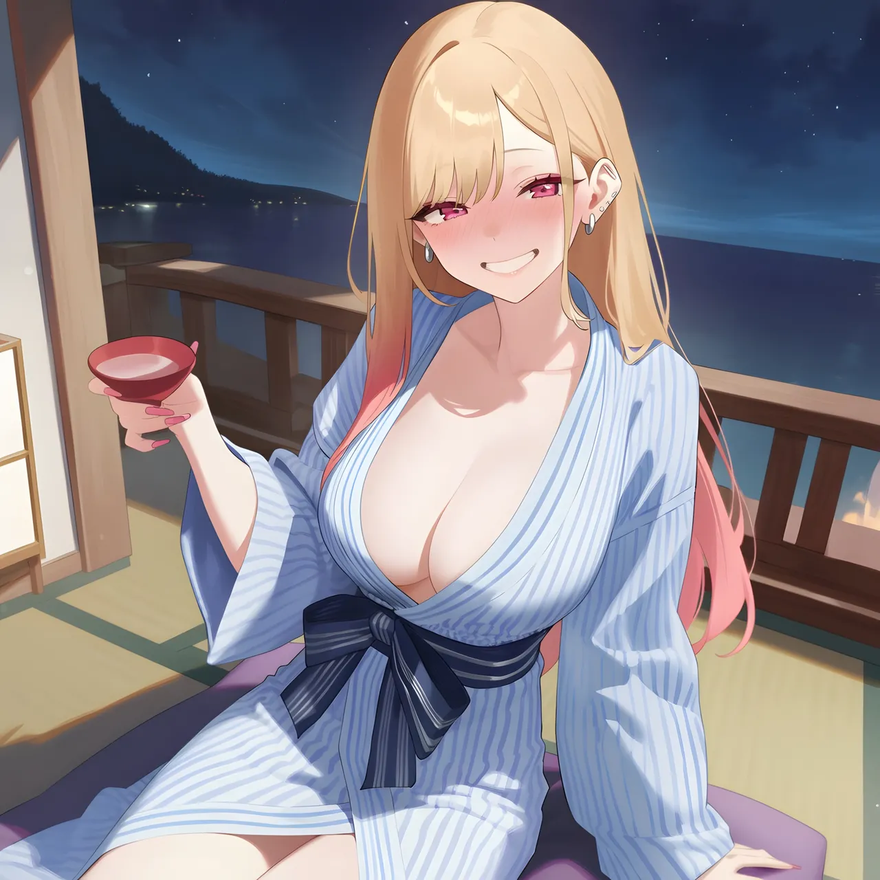 BlueBird Kitagawa Marin drunk - Image 9