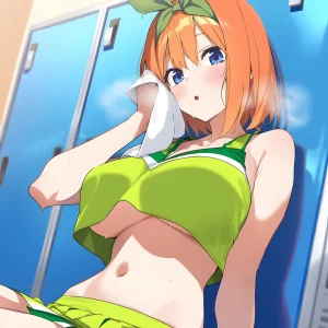 BlueBirdnakano yotsubaCheerleadingAI - Page 21