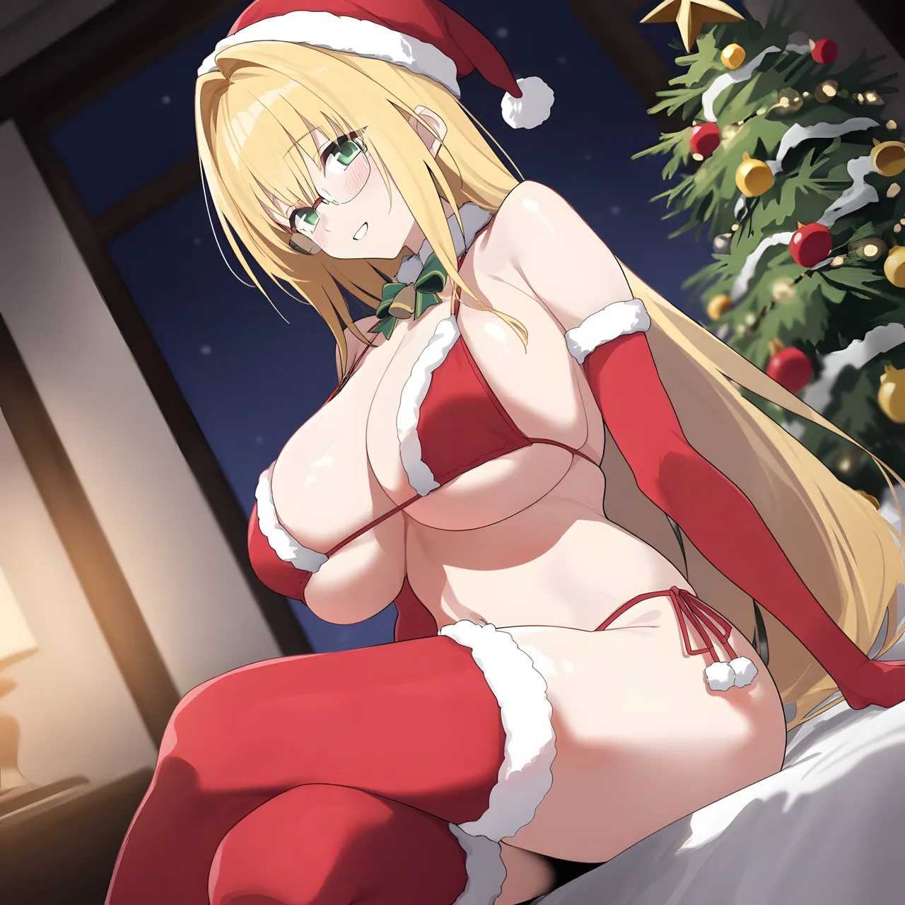 BlueBirdTearyu Christmas BikiniAI - Image 11