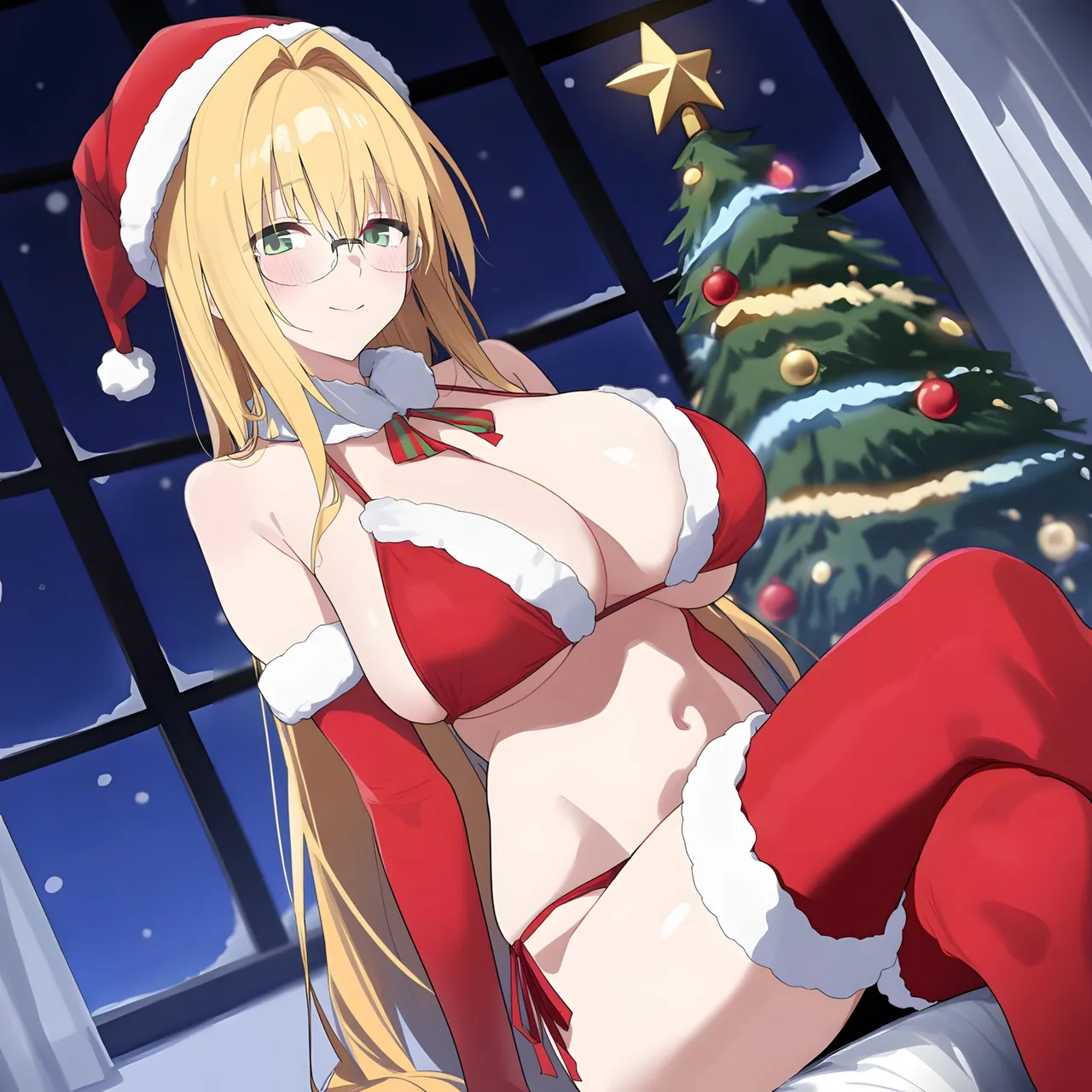 BlueBirdTearyu Christmas BikiniAI - Image 12