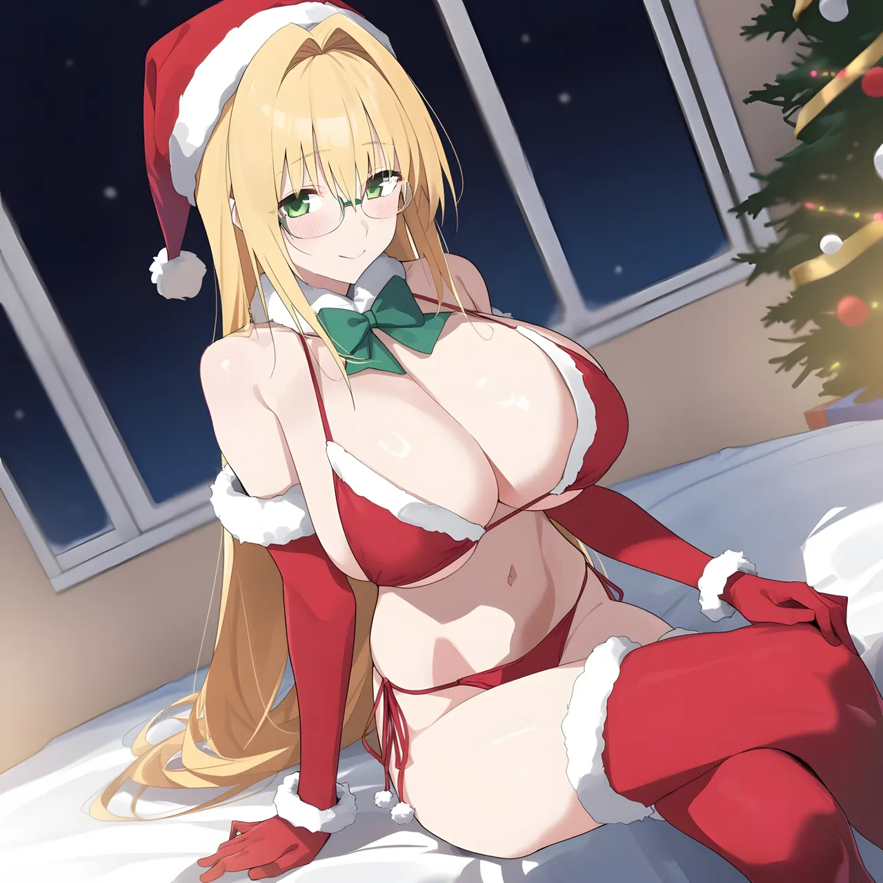 BlueBirdTearyu Christmas BikiniAI - Image 9