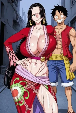 Boa hancock luffy. What if Thumbnail