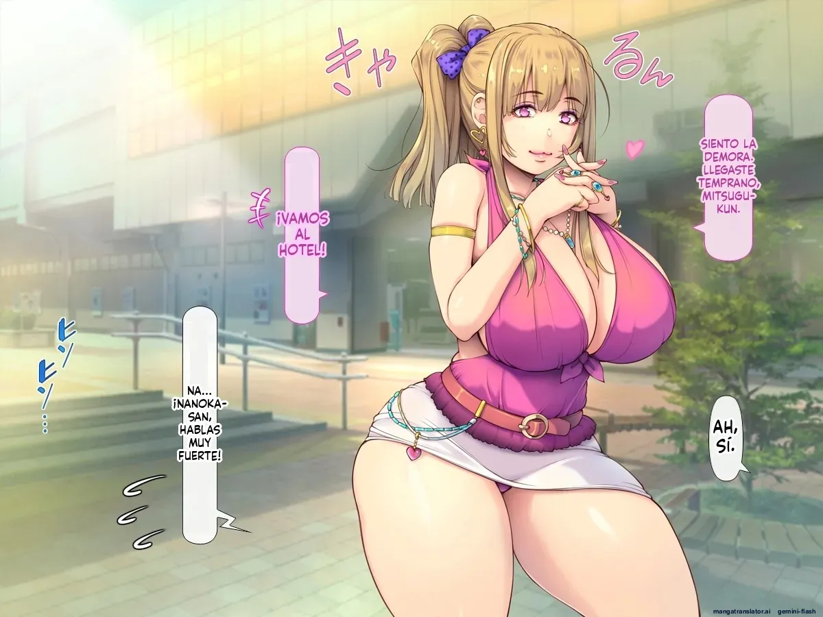 Bokko Bokko ni shite yaru yo Yanmama Gyaru to Kogyaru no Oyakodon Spanish MTL - Image 49