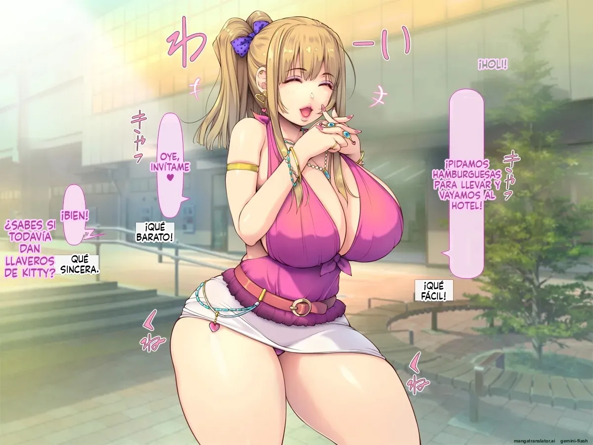 Bokko Bokko ni shite yaru yo Yanmama Gyaru to Kogyaru no Oyakodon Spanish MTL - Image 85