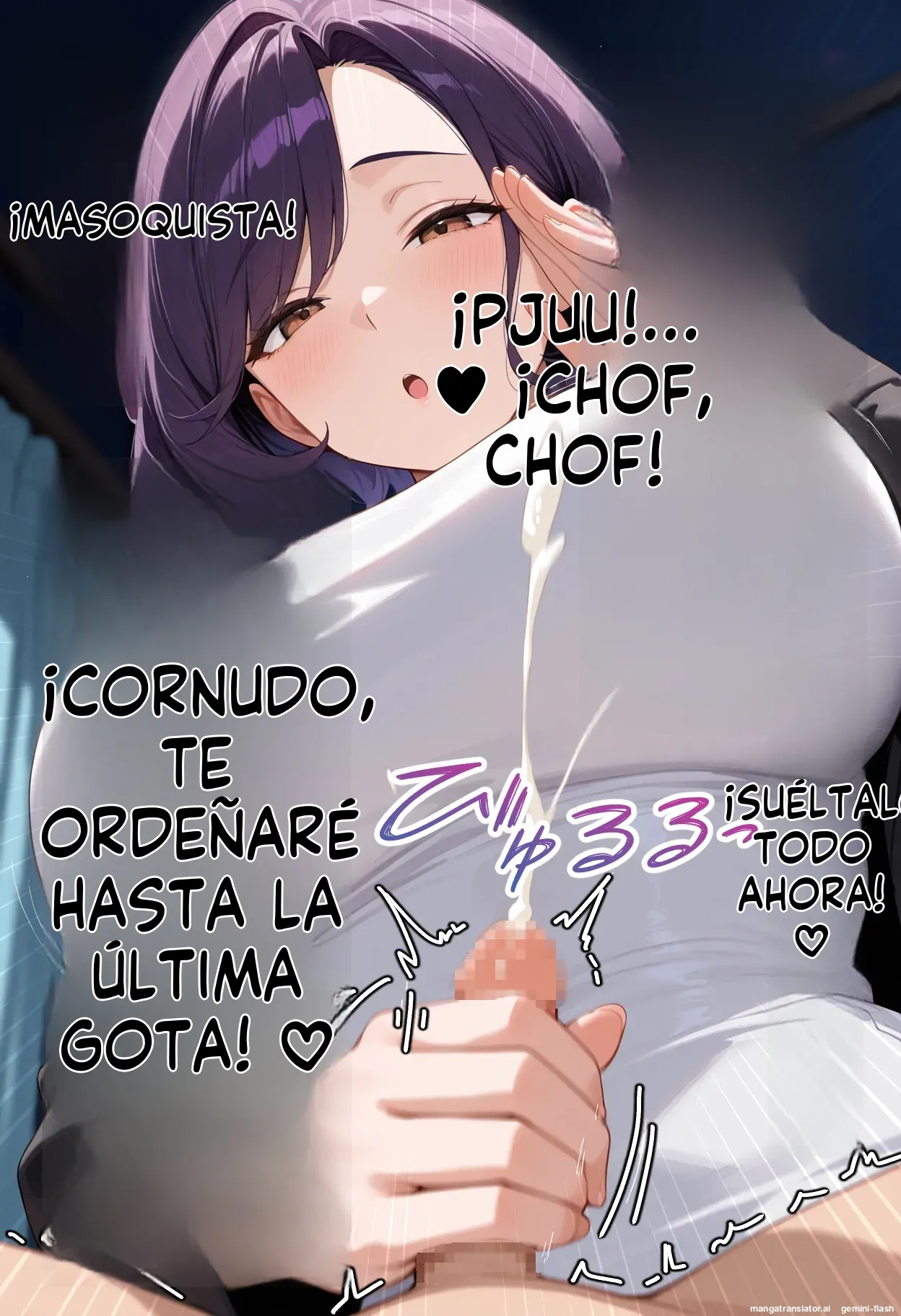 Bokon Kanraku Kuroi Kyokon ni Ubawareru Katei, Netorareta Tsuma to Musume ni Shasei Kanri sareru Boku Spanish MTL - Image 50