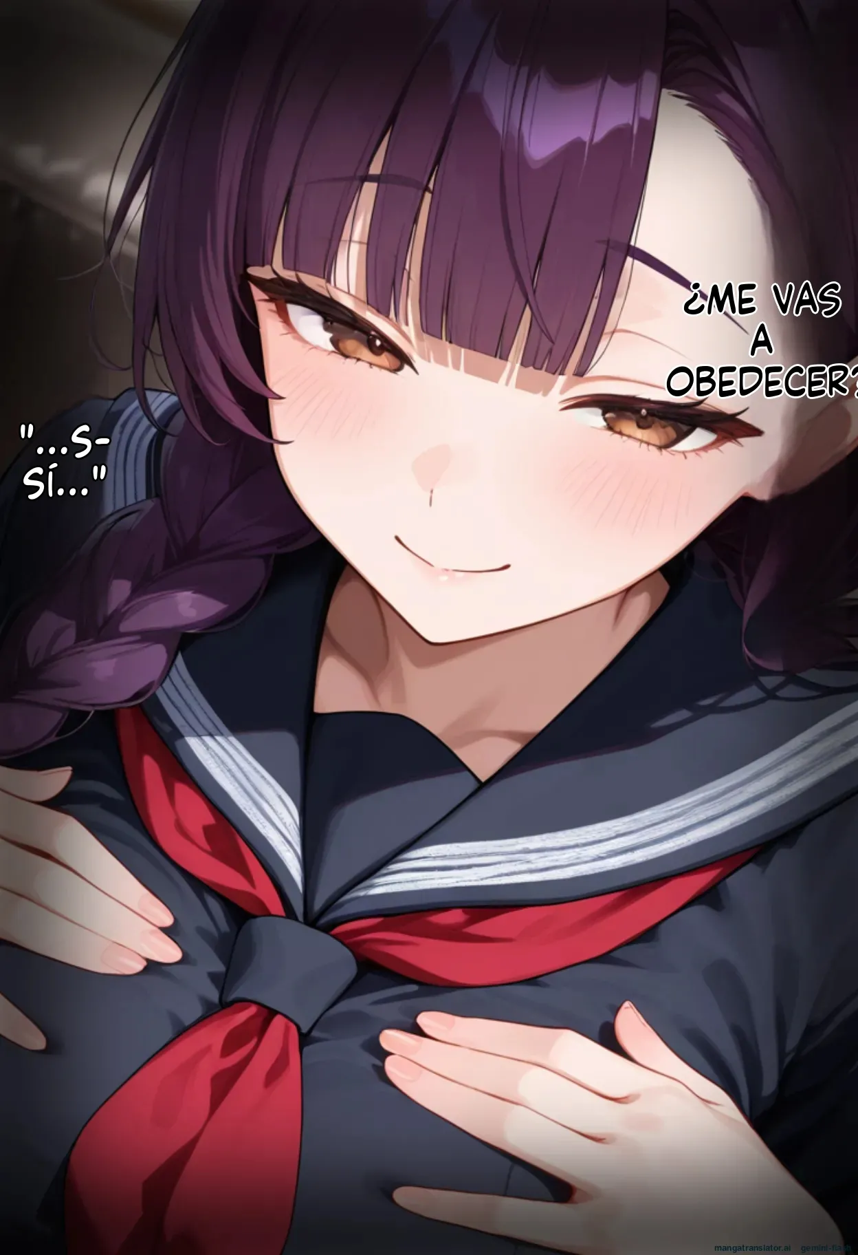 Bokon Kanraku Kuroi Kyokon ni Ubawareru Katei, Netorareta Tsuma to Musume ni Shasei Kanri sareru Boku Spanish MTL - Image 66