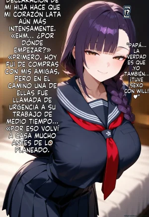 Bokon Kanraku Kuroi Kyokon ni Ubawareru Katei, Netorareta Tsuma to Musume ni Shasei Kanri sareru Boku Spanish MTL - Page 36