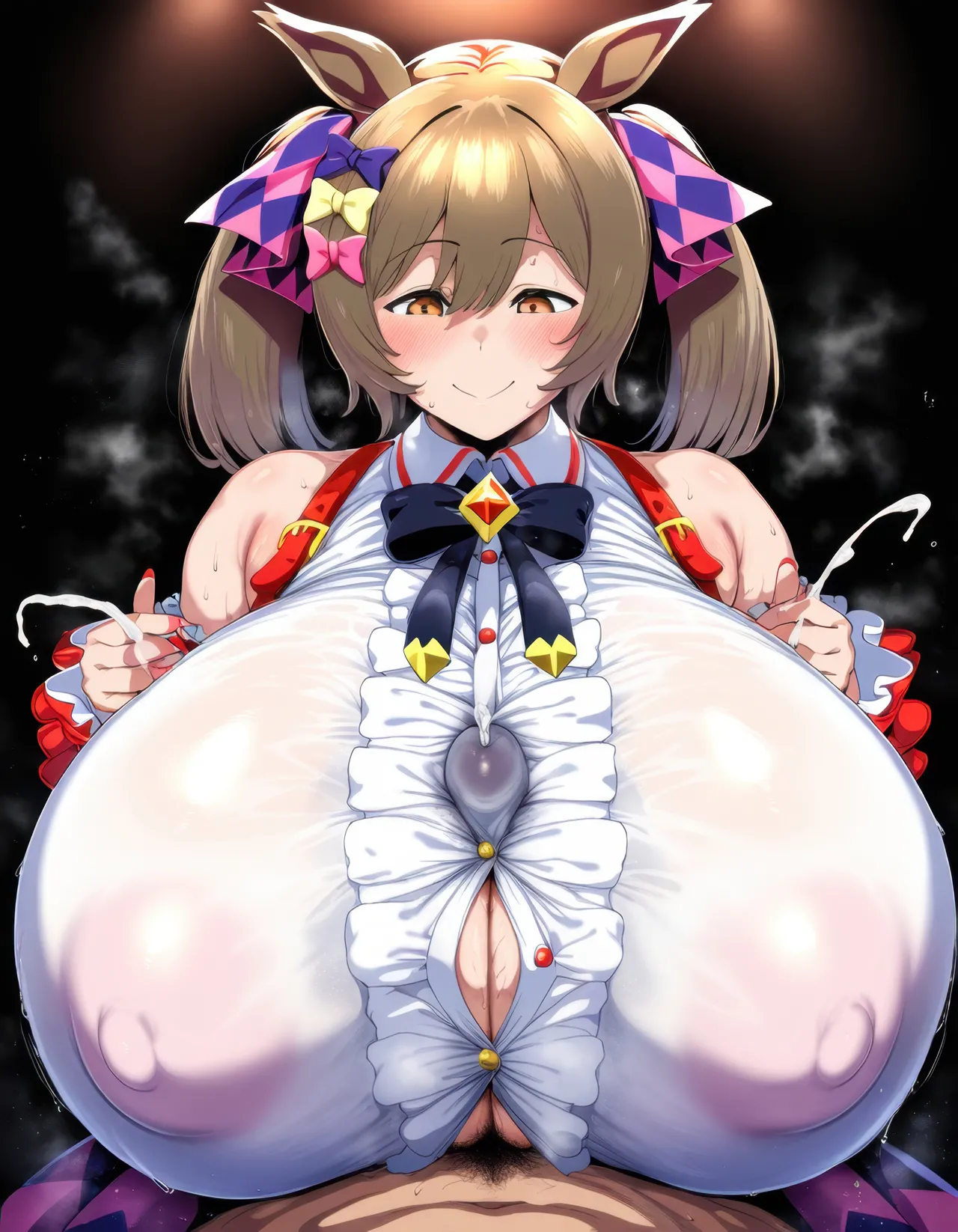着衣パイズリbonnoウマ娘ースマートファルコン非公開 - Image 79