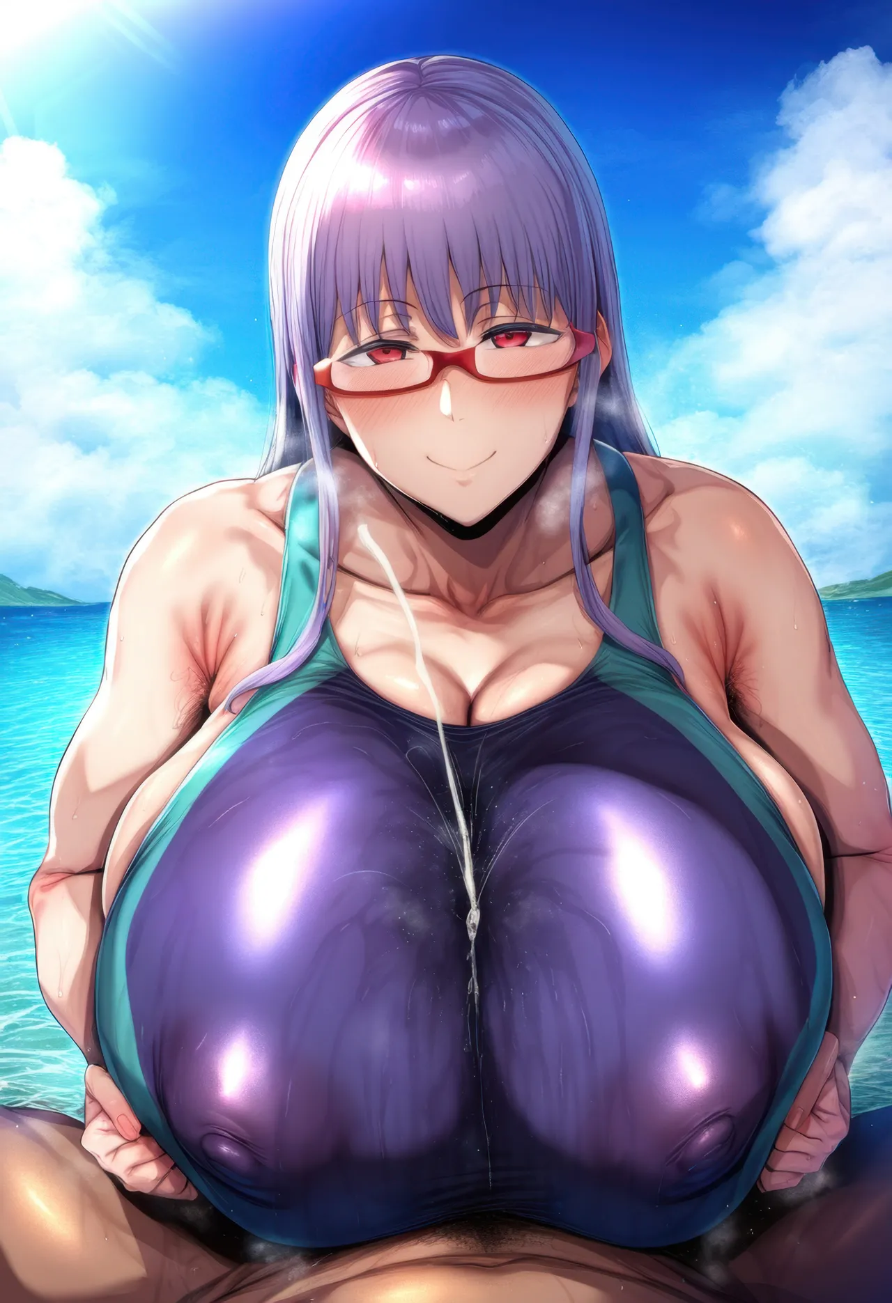 着衣パイズリbonno銀魂ー猿飛あやめ非公開 - Image 51