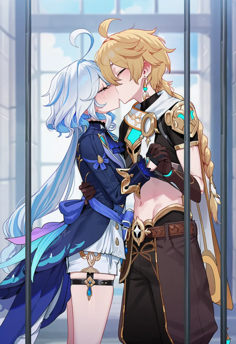 Boryuka 芙宁娜的监狱性活 第一章 沦入淫狱的纯洁水神 第一章 第一部分-第三部分 chapter 1 part 1-chapter 1 part 3 Decensored Ongoing - Image 3