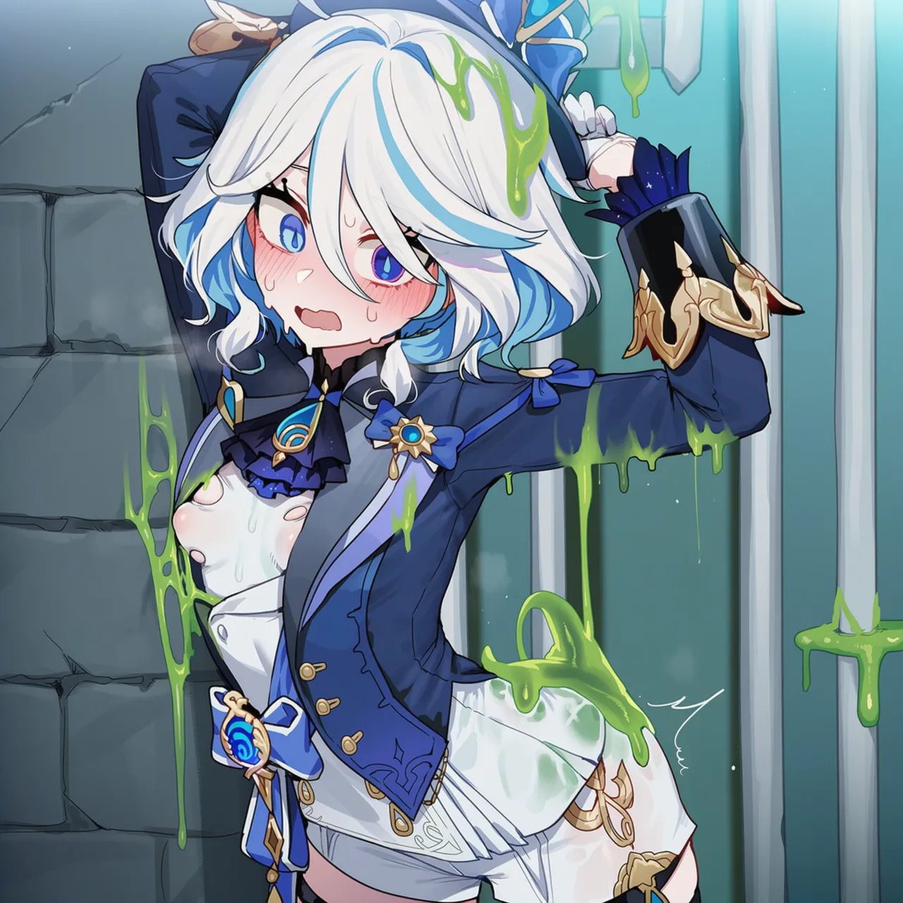 Boryuka 芙宁娜的监狱性活 第一章 沦入淫狱的纯洁水神 第一章 第一部分-第三部分 chapter 1 part 1-chapter 1 part 3 Decensored Ongoing - Image 348