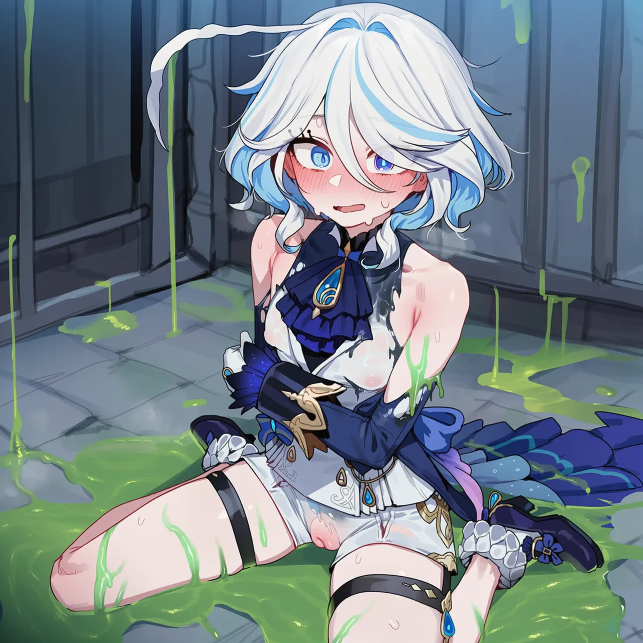 Boryuka 芙宁娜的监狱性活 第一章 沦入淫狱的纯洁水神 第一章 第一部分-第三部分 chapter 1 part 1-chapter 1 part 3 Decensored Ongoing - Image 349