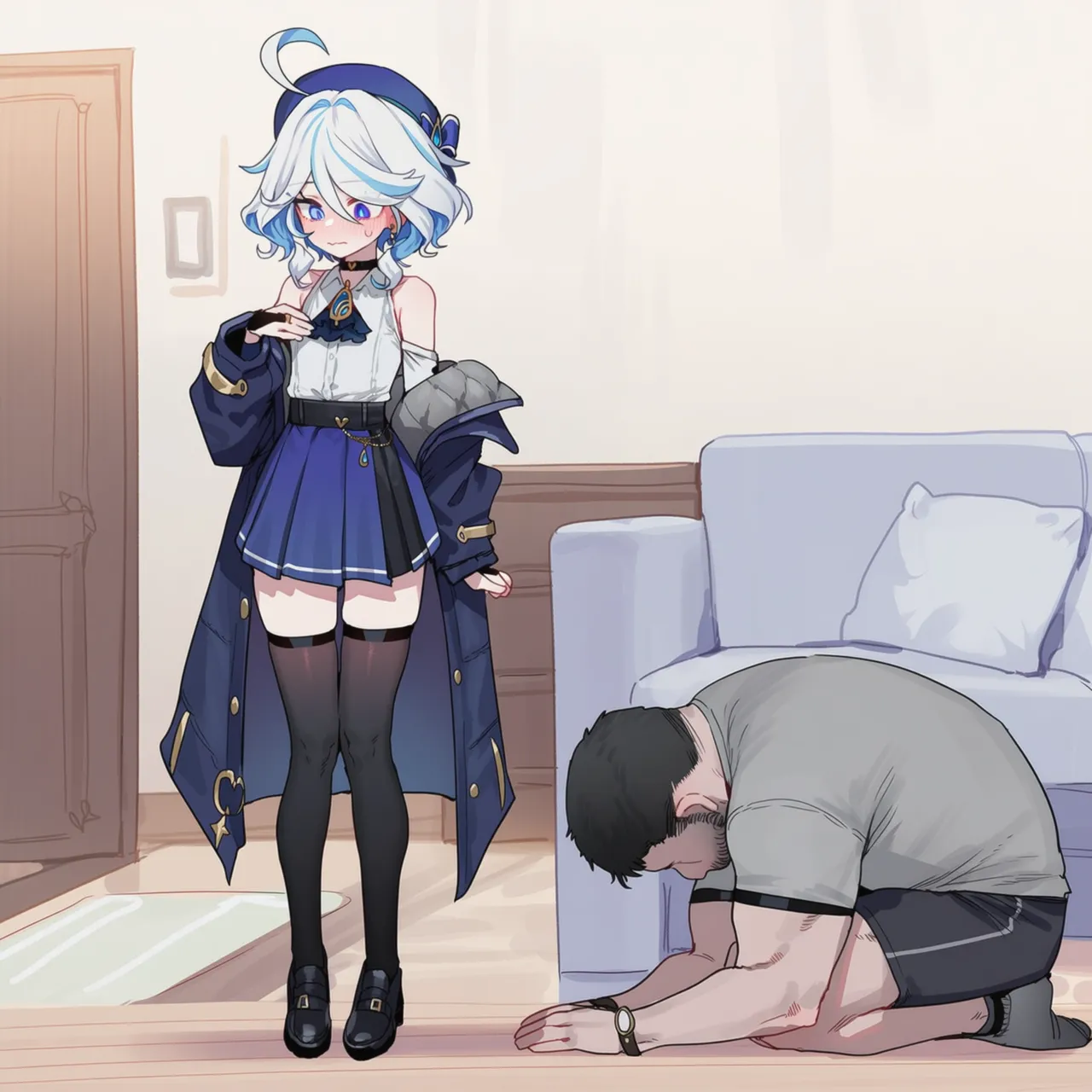 Boryuka 芙宁娜的监狱性活 第一章 沦入淫狱的纯洁水神 第一章 第一部分-第三部分 chapter 1 part 1-chapter 1 part 3 Decensored Ongoing - Image 370