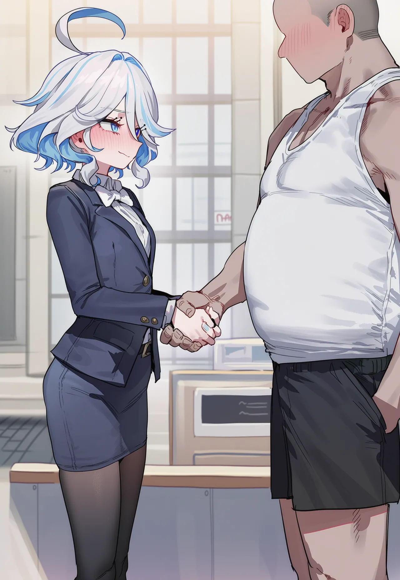 Boryuka 芙宁娜的监狱性活 第一章 沦入淫狱的纯洁水神 第一章 第一部分-第三部分 chapter 1 part 1-chapter 1 part 3 Decensored Ongoing - Image 394