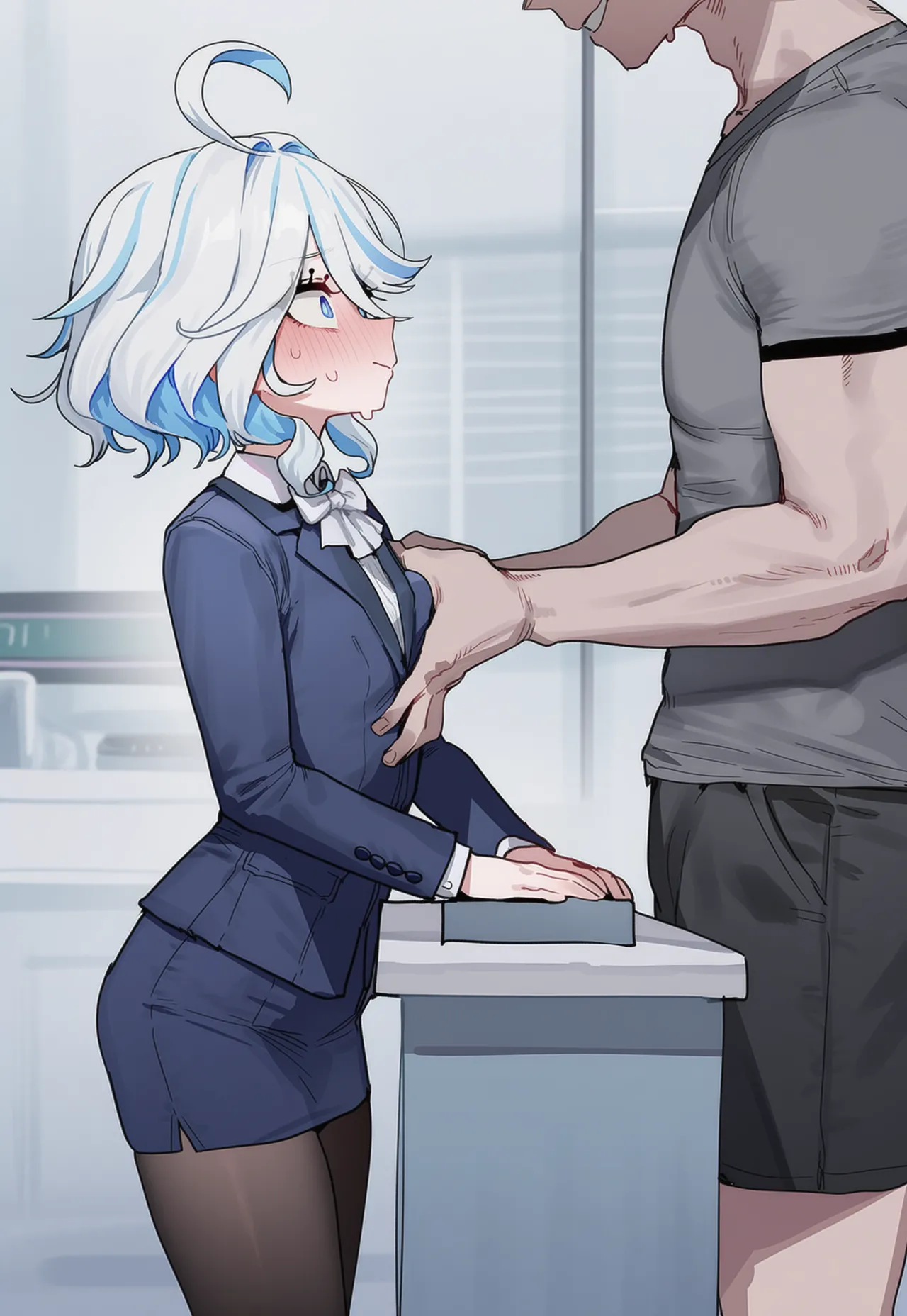 Boryuka 芙宁娜的监狱性活 第一章 沦入淫狱的纯洁水神 第一章 第一部分-第三部分 chapter 1 part 1-chapter 1 part 3 Decensored Ongoing - Image 408