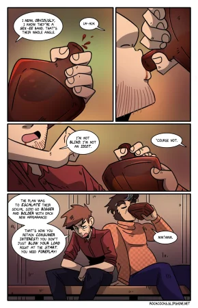 Brad Leslie Brown The Rock Cocks - Track 21 The First Sin English Ongoing - Page 18