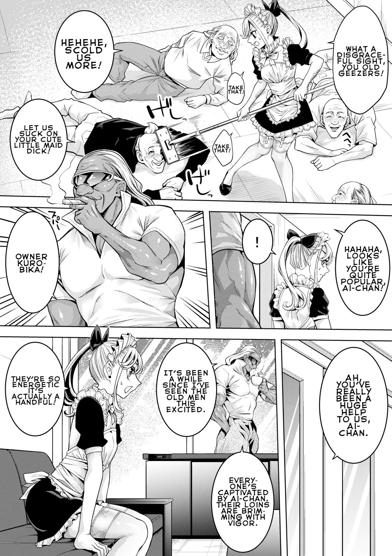 Brappi Brother Pierrot Otokonoko Maid Roujin Home de Soap no Maki Femboy Maid The Soapland Chapter at the Nursing Home English LKKScans - Image 5