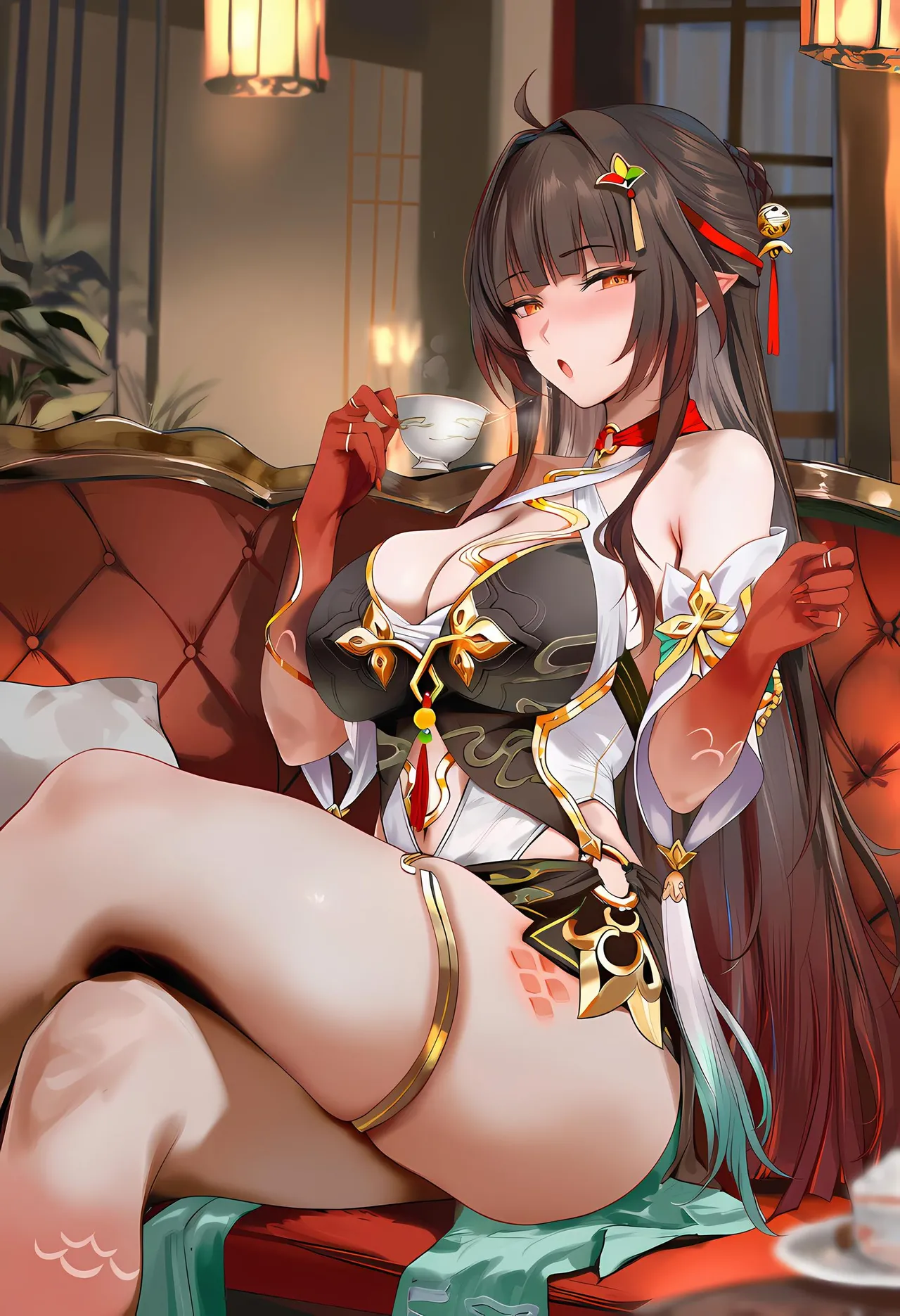 神奇牛子 击破队大姐姐们的茶会 Break Effect Teaparty - Image 216