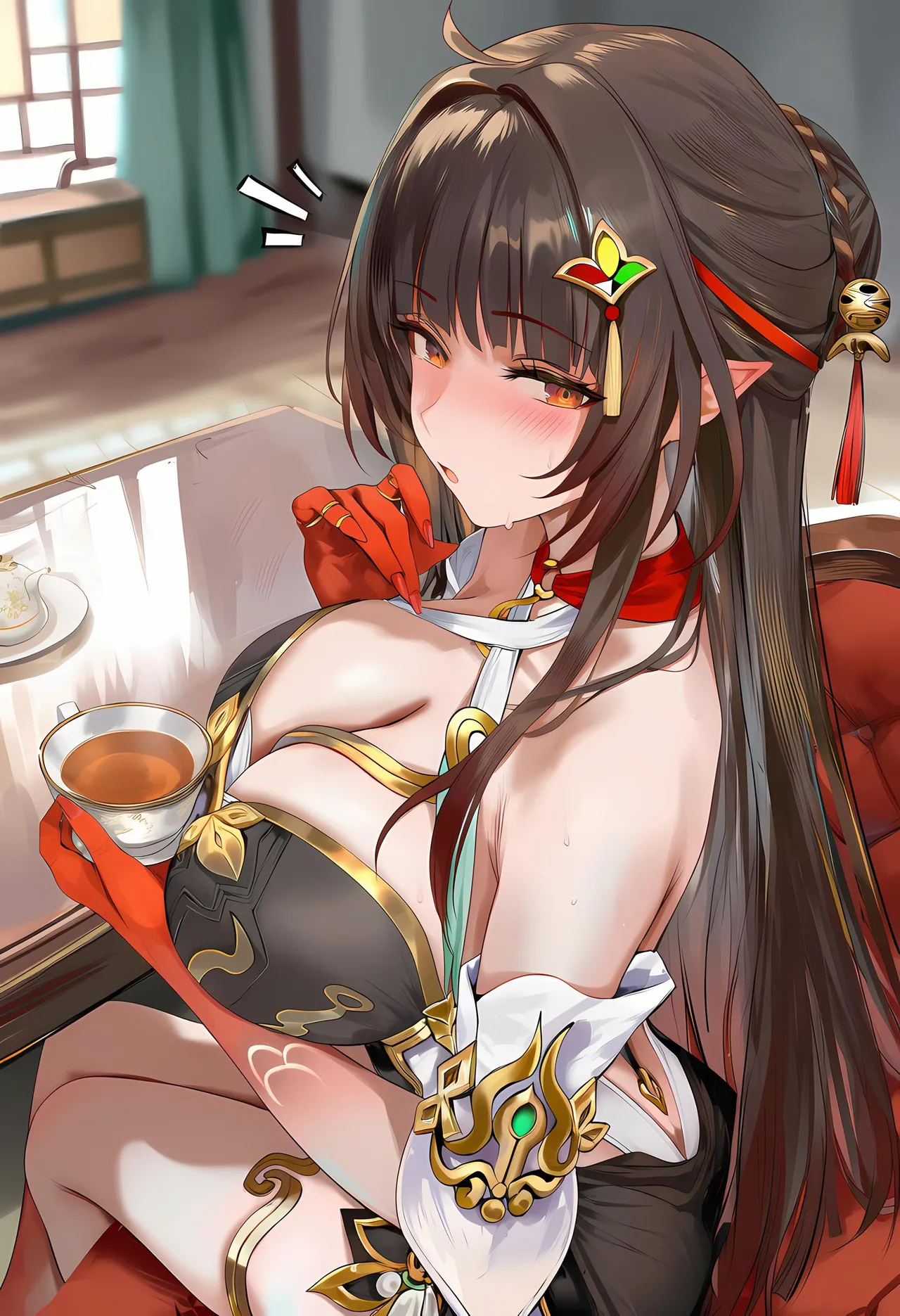 神奇牛子 击破队大姐姐们的茶会 Break Effect Teaparty - Image 217