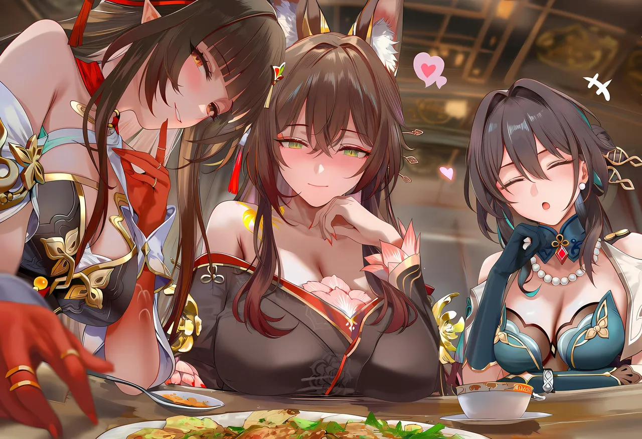 神奇牛子 击破队大姐姐们的茶会 Break Effect Teaparty - Image 40