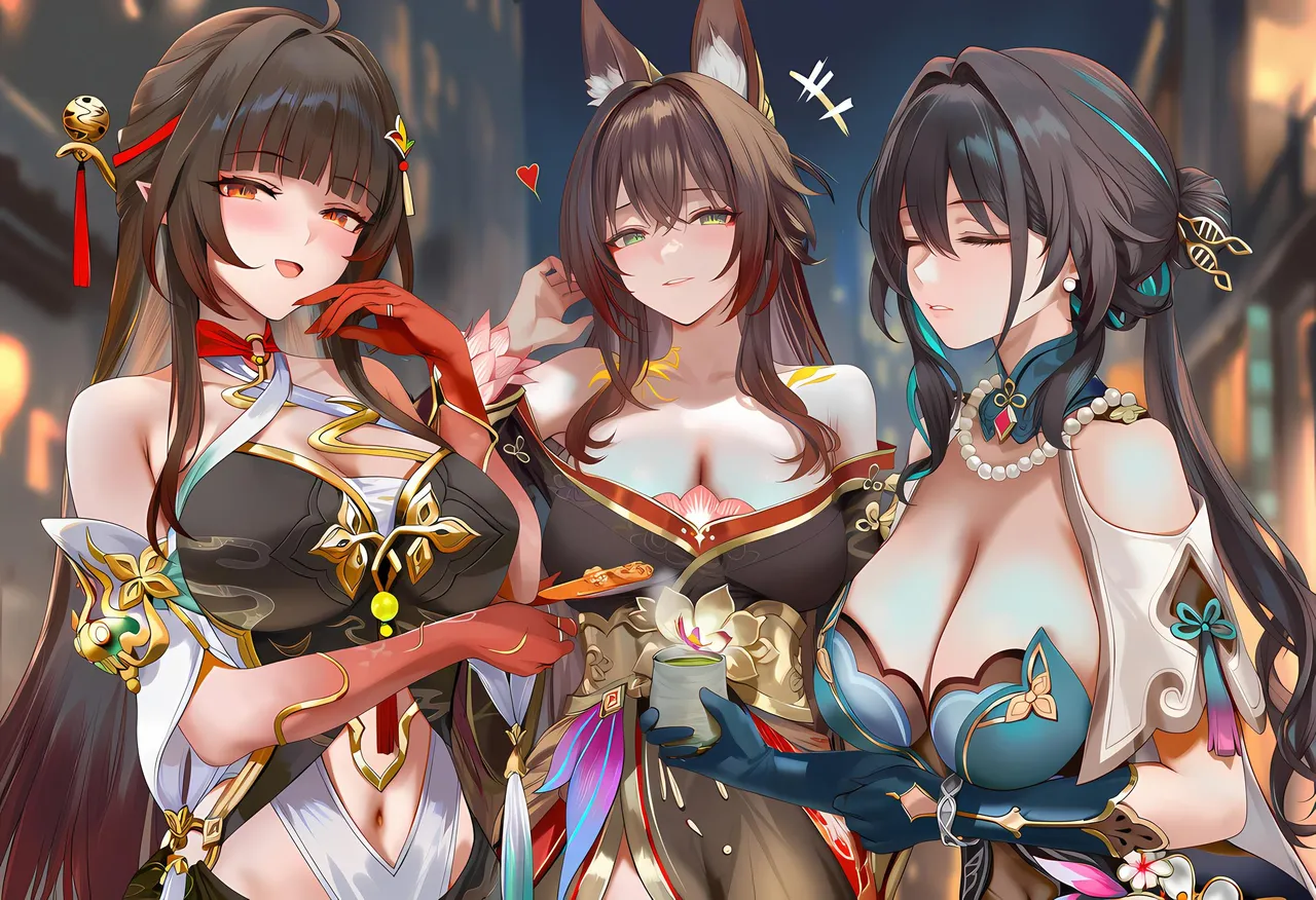 神奇牛子 击破队大姐姐们的茶会 Break Effect Teaparty - Image 58