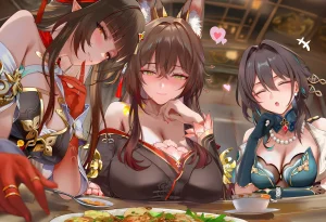 神奇牛子 击破队大姐姐们的茶会 Break Effect Teaparty - Page 40