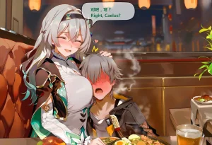 神奇牛子 击破队大姐姐们的茶会 Break Effect Teaparty - Page 42