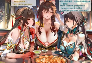 神奇牛子 击破队大姐姐们的茶会 Break Effect Teaparty - Page 426