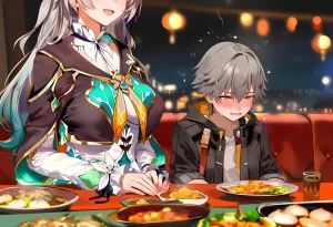 神奇牛子 击破队大姐姐们的茶会 Break Effect Teaparty - Page 46