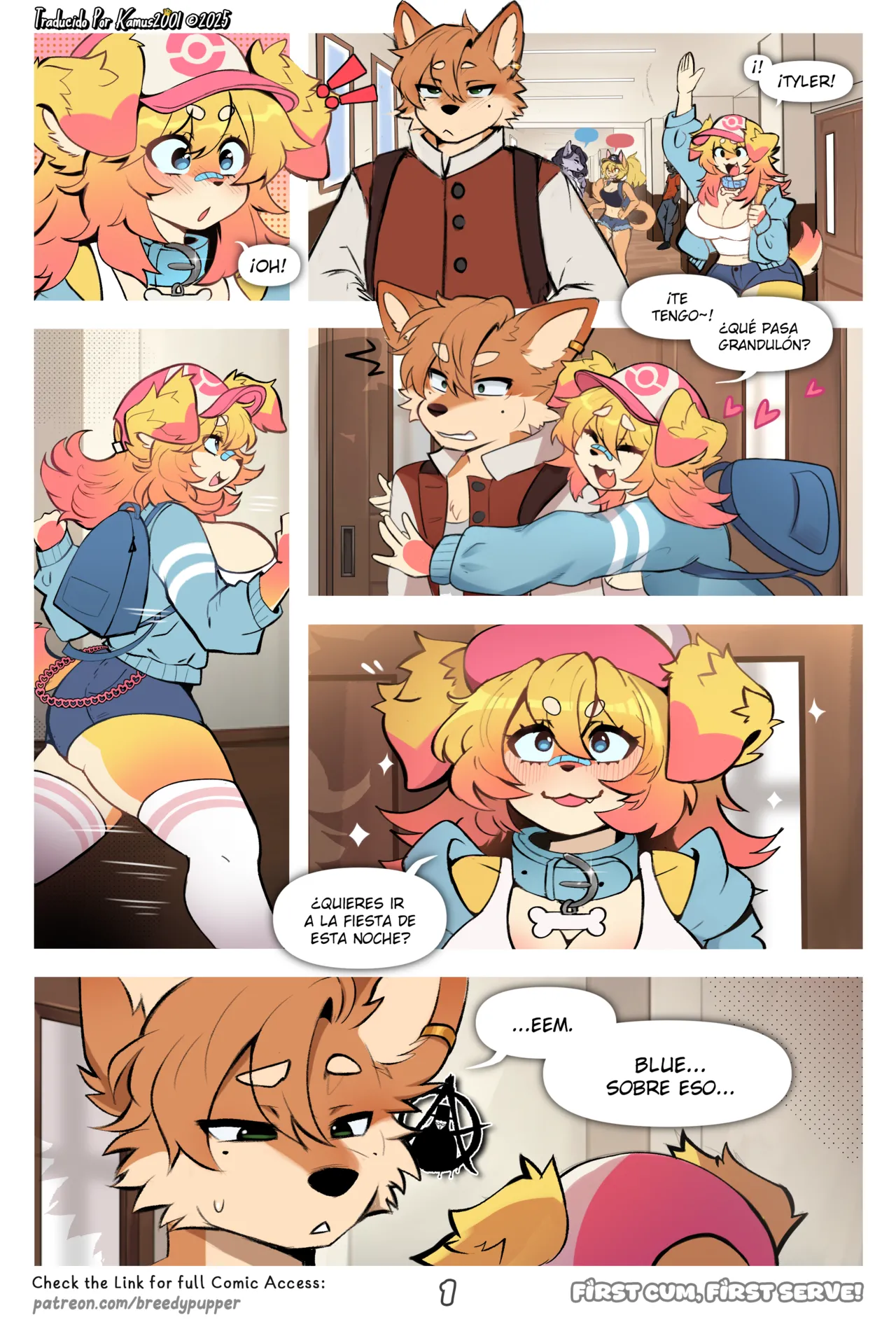 Breedypupper First Cum, First Serve Ongoing Spanish Kamus2001 - Image 2