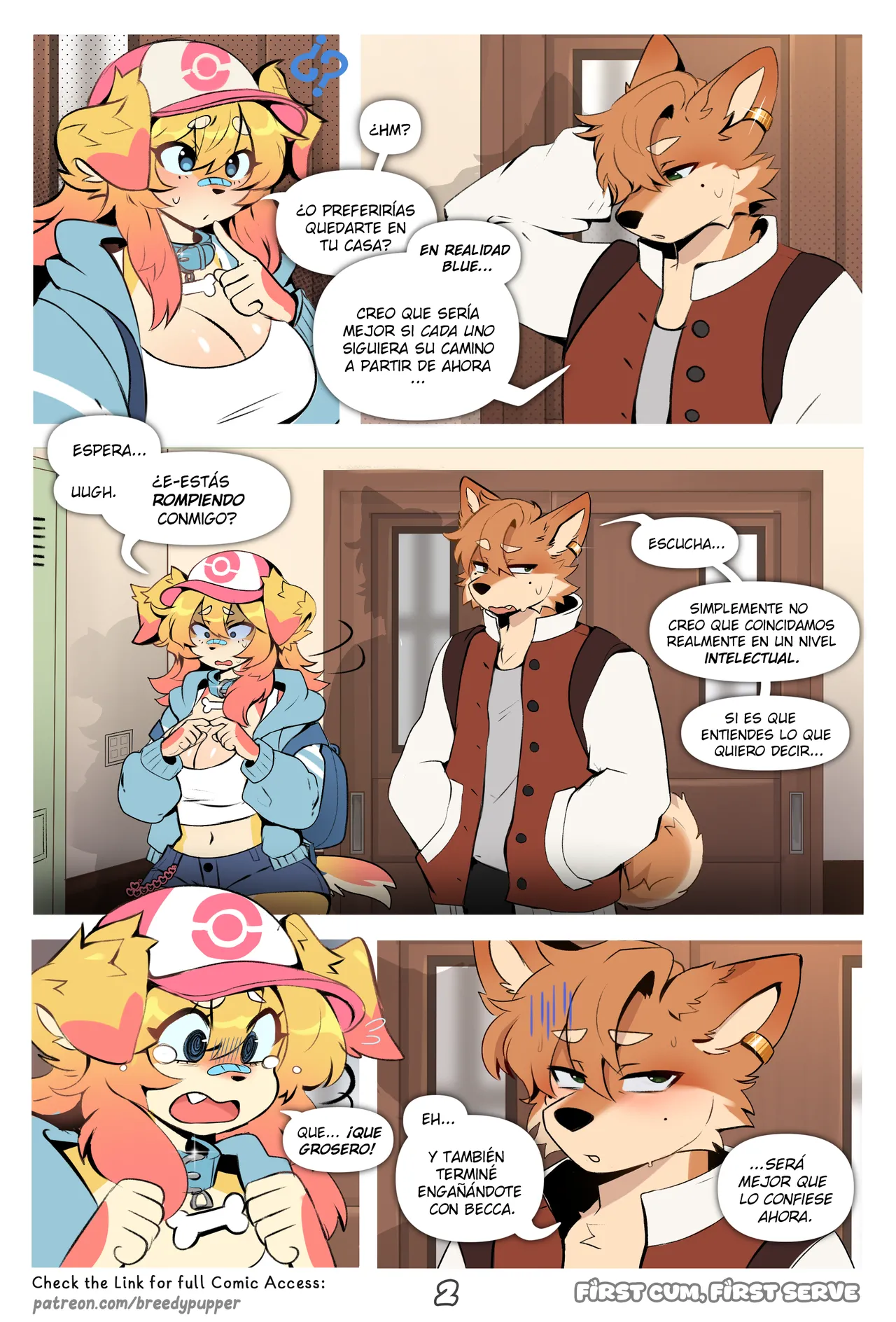 Breedypupper First Cum, First Serve Ongoing Spanish Kamus2001 - Image 3