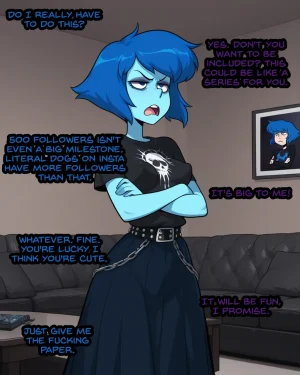 BrokenBismuth Pixiv Subscriber Milestone Lapis Laz...