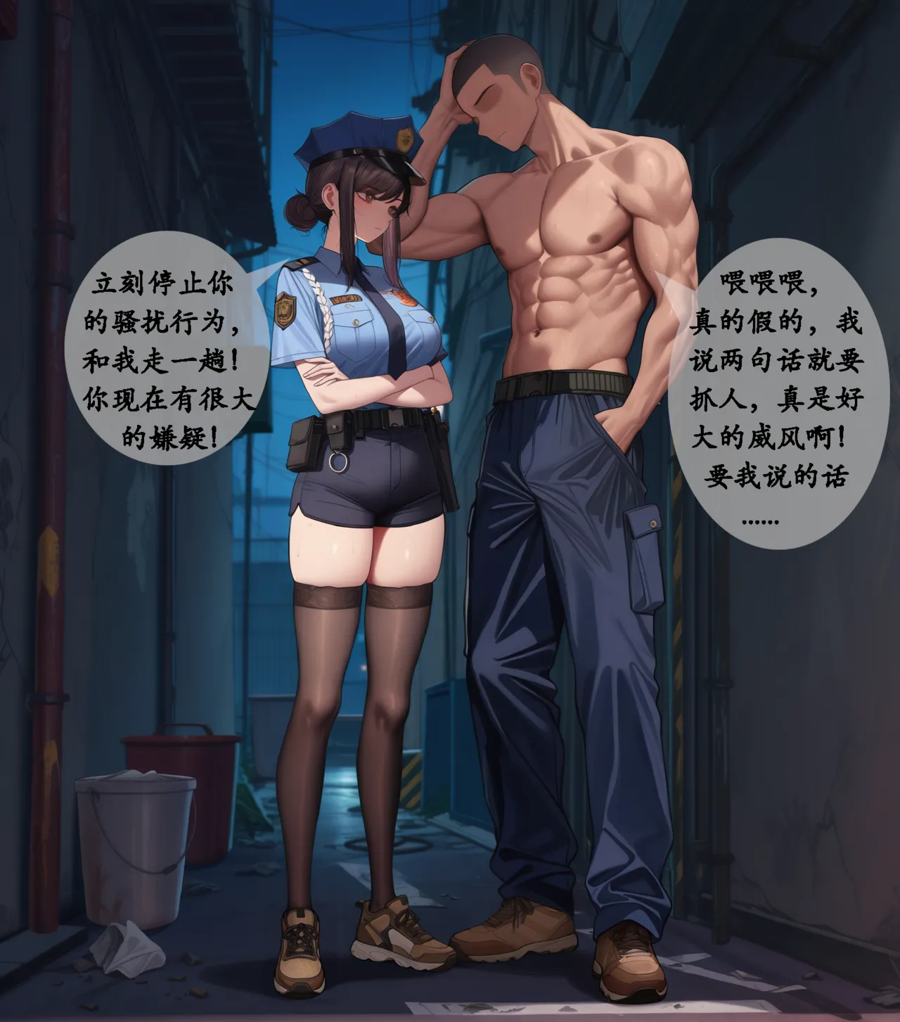 buchile 女警恶堕commissioncorrupt cop - Image 4