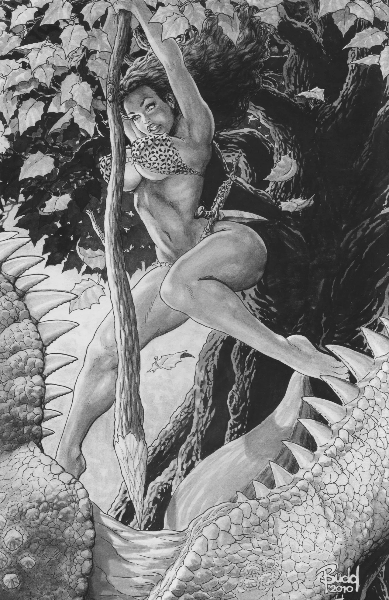 Budd Root Cavewoman - Prehistoric Pinups 7 Final - Image 11