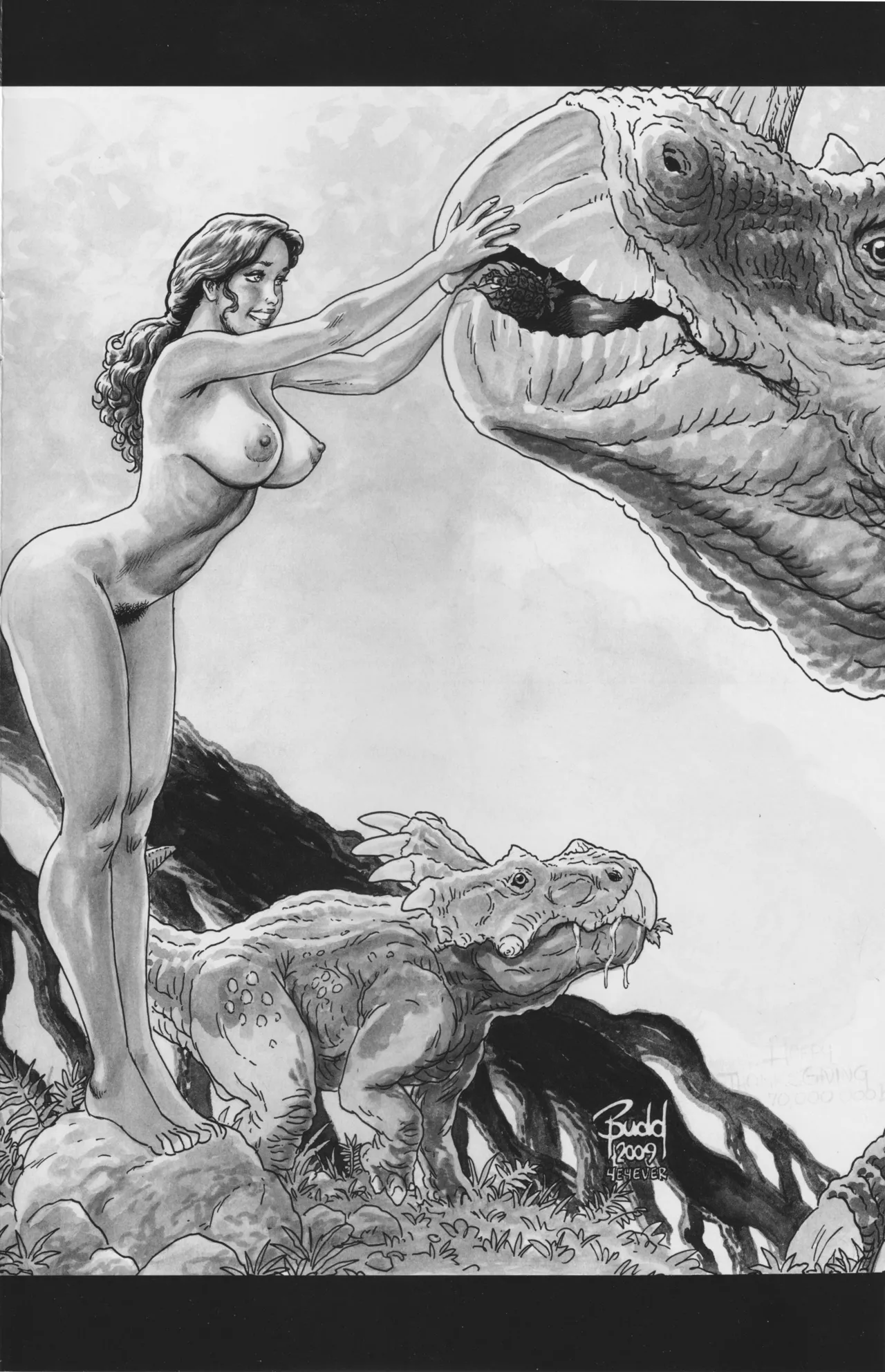 Budd Root Cavewoman - Prehistoric Pinups 7 Final - Image 14