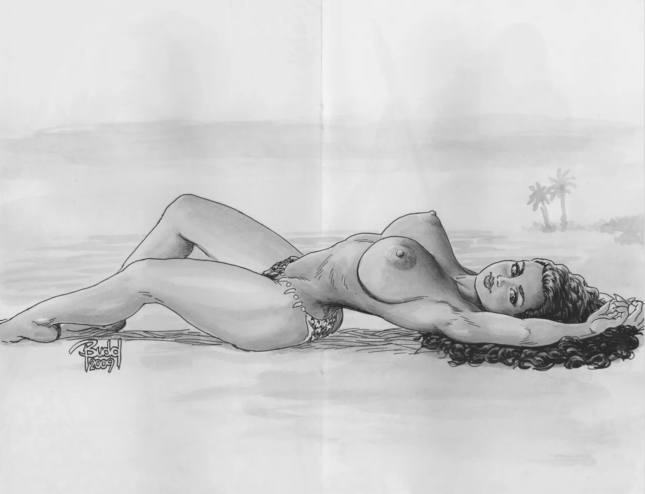 Budd Root Cavewoman - Prehistoric Pinups 7 Final - Image 29