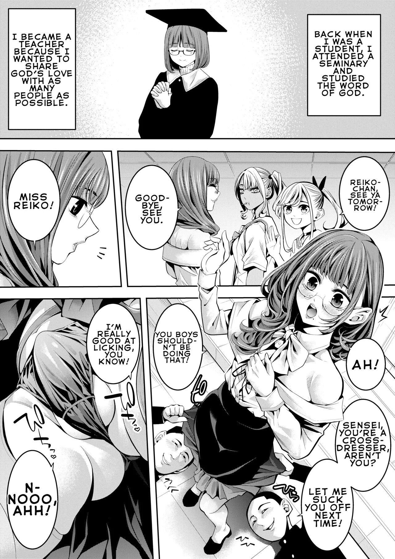 Burappi Brother Pierrot Otokonoko Kyoushi Douryou no Charao to LoveHo Iki Femboy Teacher Goes to a Love Hotel with a Playboy Coworker English LKKScans - Image 3