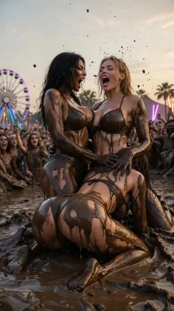 Burn333 Mud wrestling - Page 23