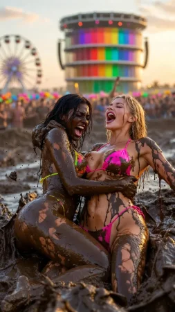 Burn333 Mud wrestling - Page 27