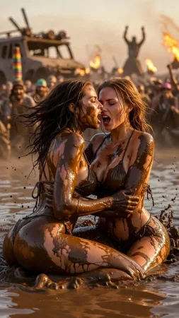 Burn333 Mud wrestling - Page 30