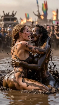 Burn333 Mud wrestling - Page 31